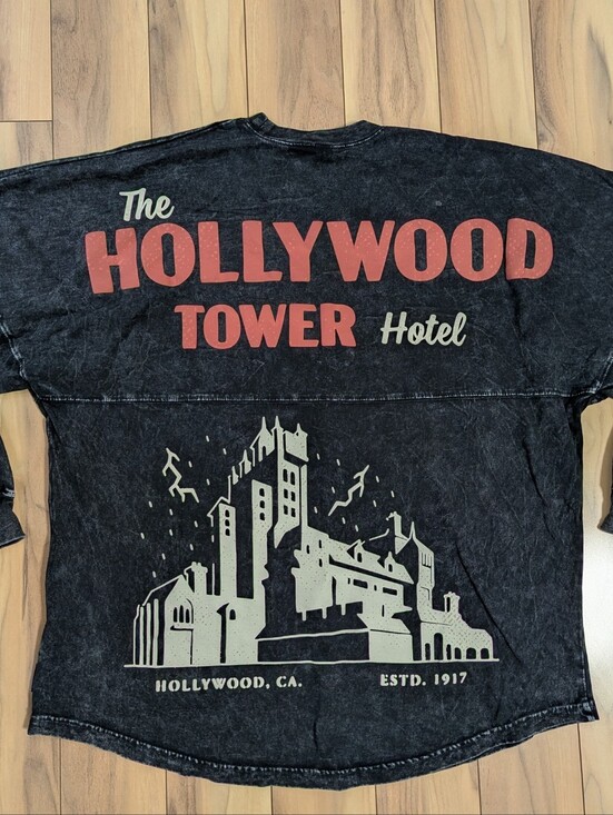 Disney Tops - Disney's The Hollywood Tower Hotel Twilight Zone Spirit Jersey Size XL